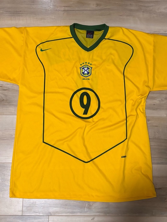 Nike Other - MEN RONALDO BRAZIL BRASIL NATIONAL 2000/2002 FOOTBALL SOCCER SHIRT JERSEY SIZE L